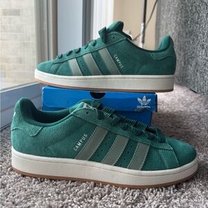 Size 11 Men adidas Campus 00s Collegiate Green Silver Green JH8794